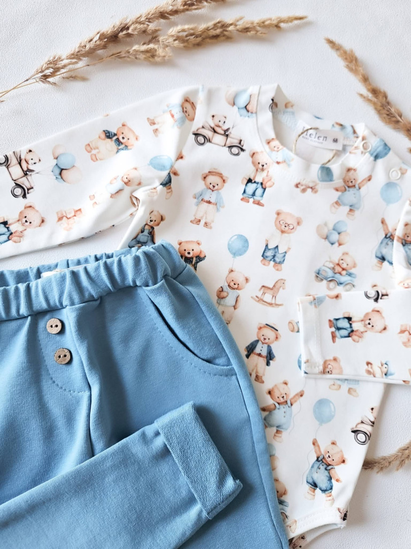 SPODNIE NIEBIESKIE HELEN