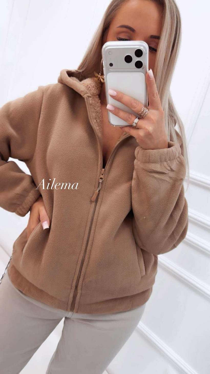 Polar Alina zasuwany na zamek AA2503 z kapturem