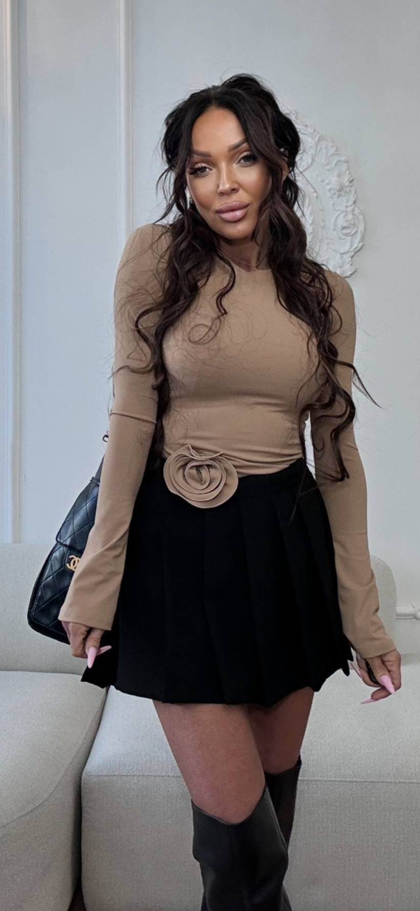 SPODENKO SPÓDNICZKA CZARNY LADY DRAMA