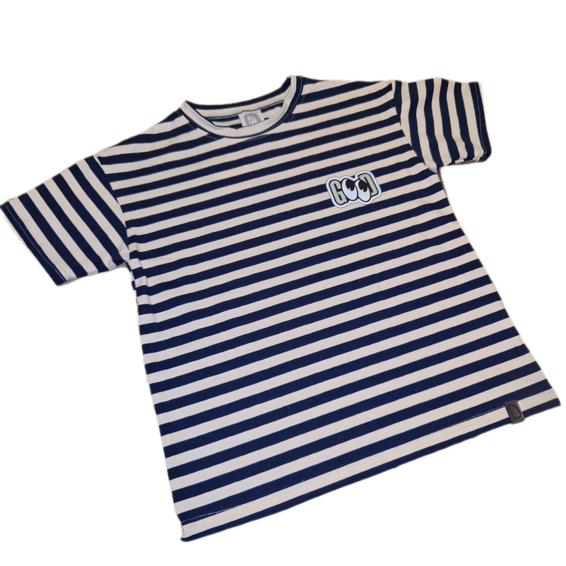 T-SHIRT PASKI GRANATOWE AFK