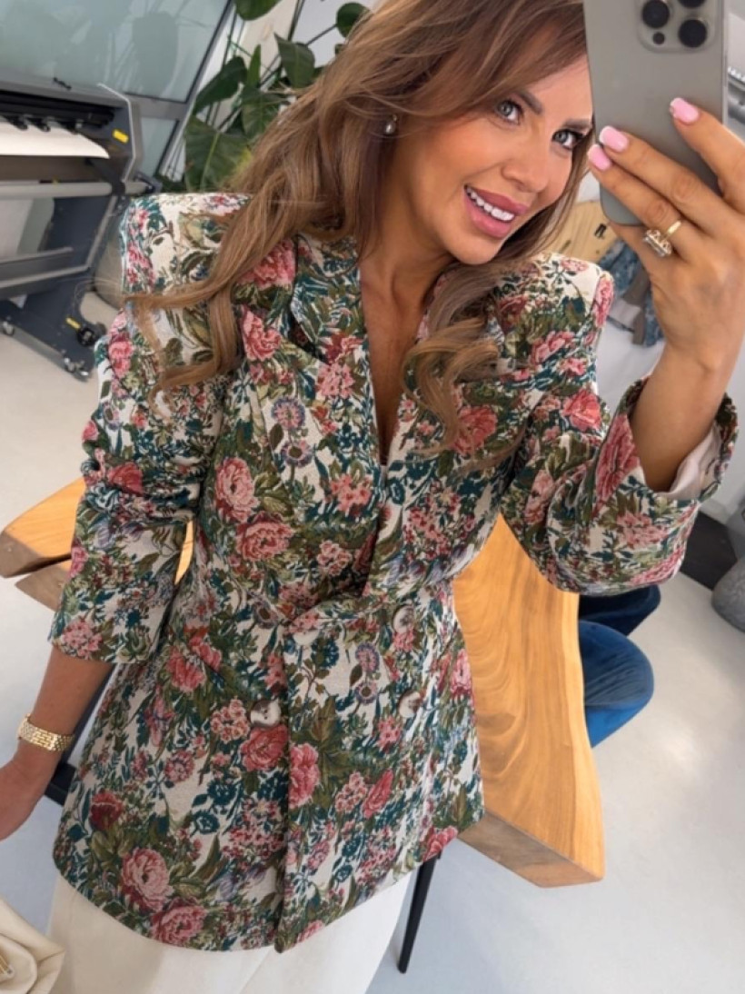 EM MARYNARKA KWIATOWA ZIELONA