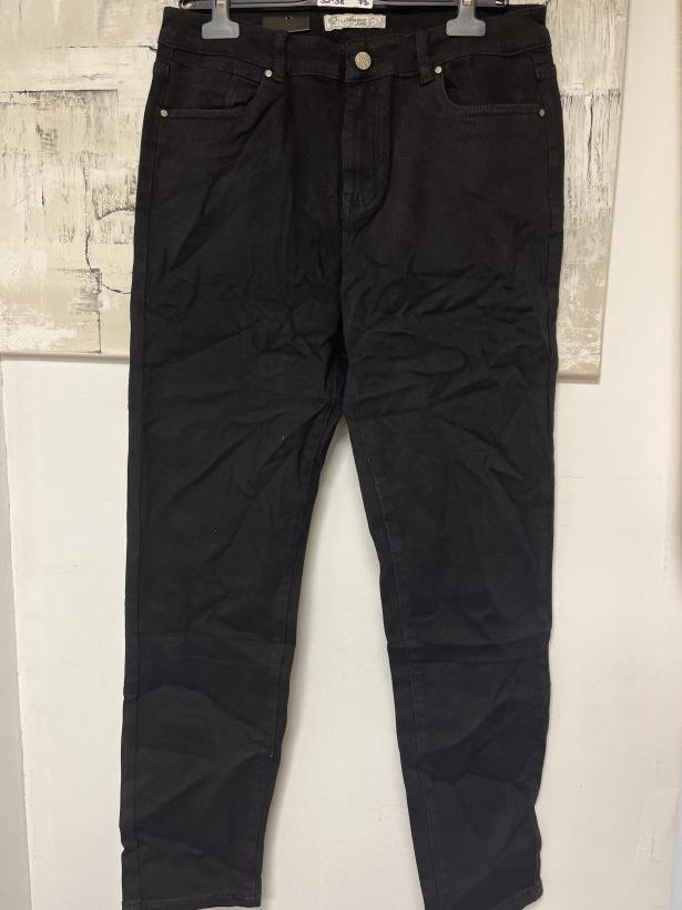 ANNA- czarne spodnie ANNA JEANS NO:NB3193