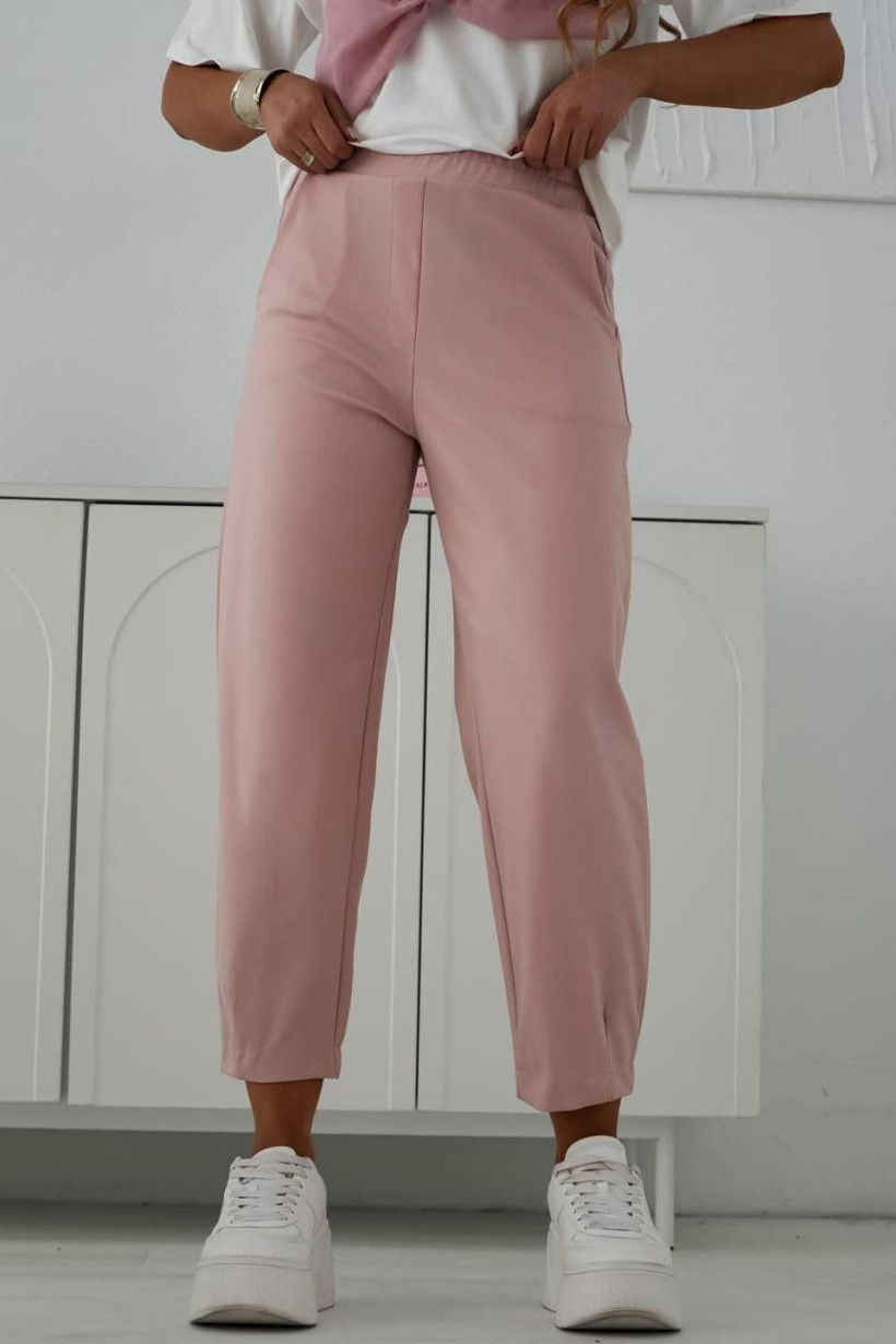 SPODNIE KARDIASZAN PUDER RÓŻ LA BLANCHE