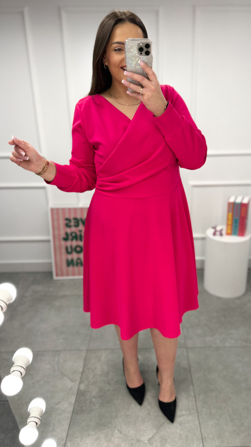 Sukienka RIPLY fuksja