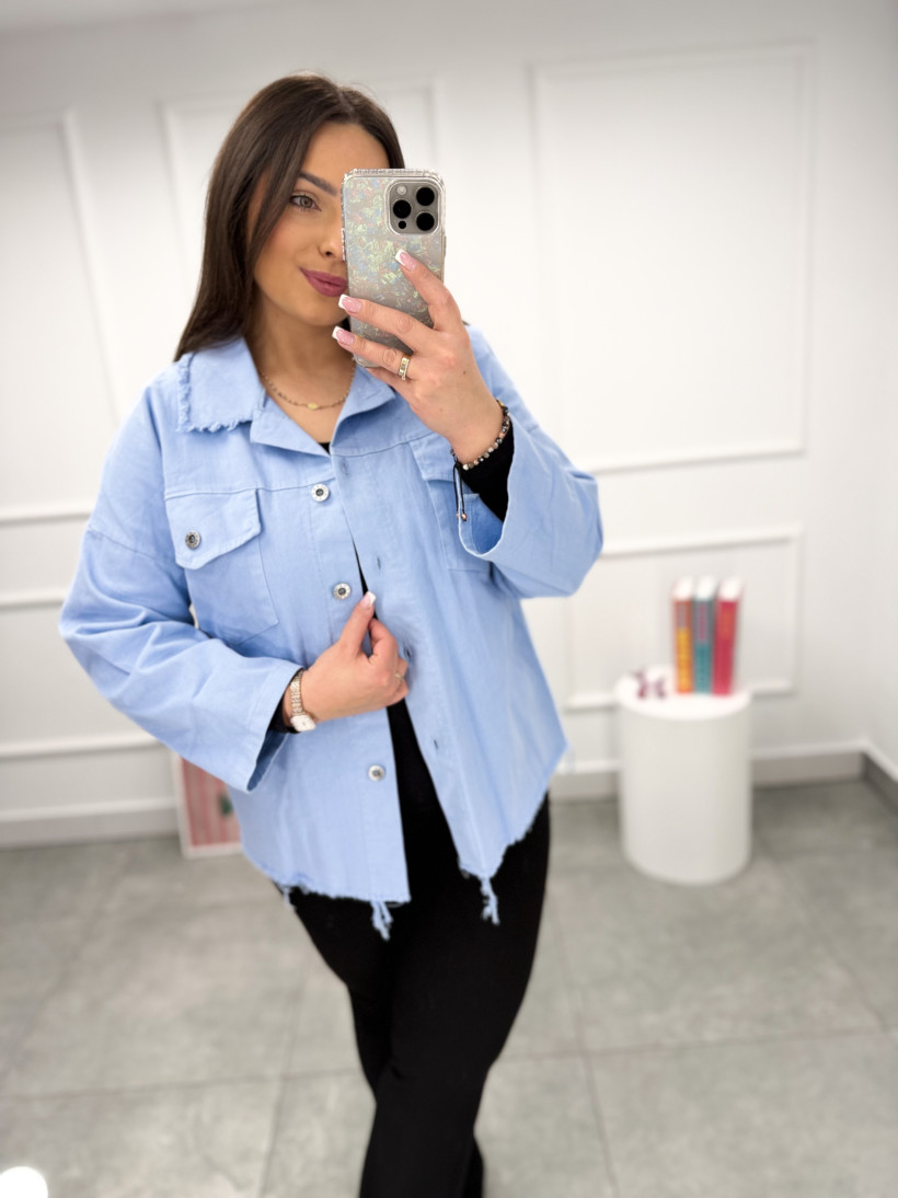 Kurtka SPRING błękit