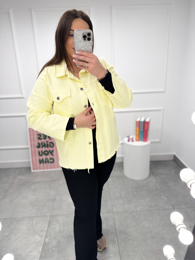 Kurtka SPRING żółta 