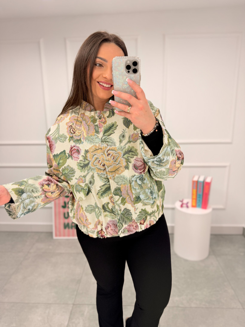 Kurtka bomberka BEŻ