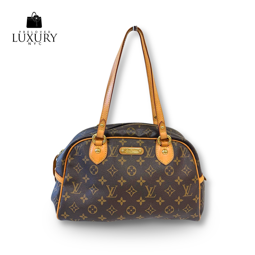 LOUIS VUITTON Monogram Montorgueil PM Handbag