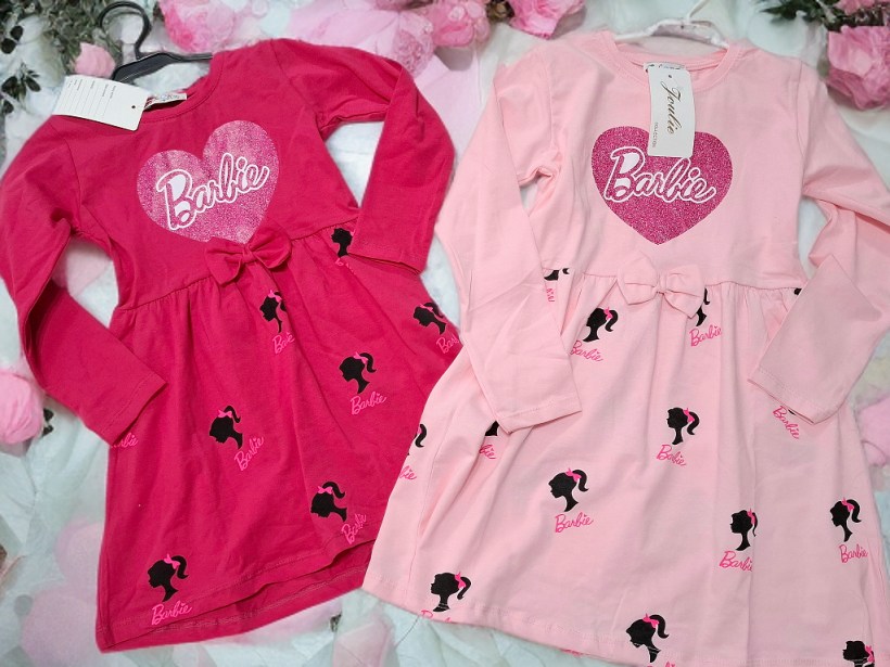 Sukienka bawełniana BARBIE 