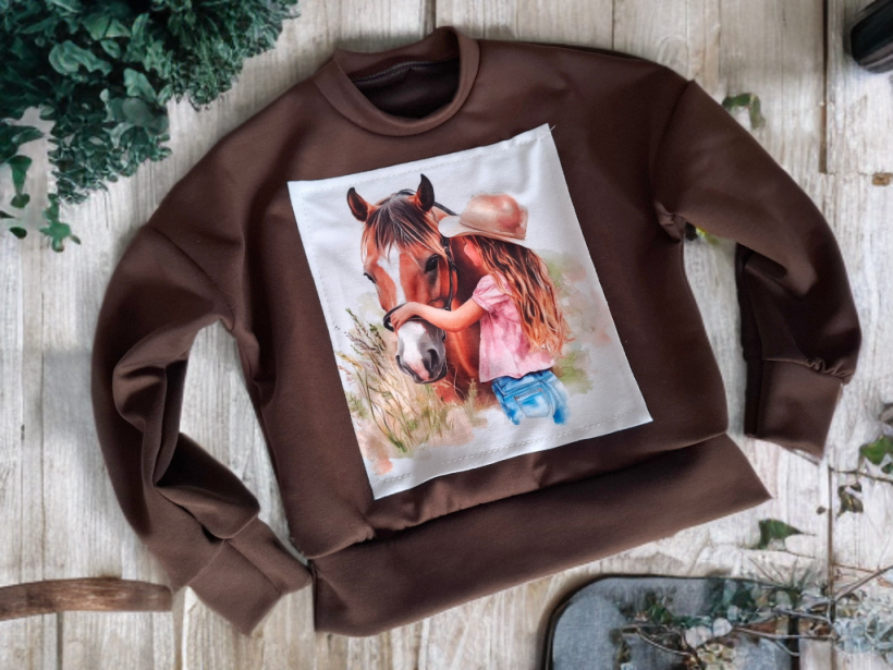 Bluza koń 104-152/158cm