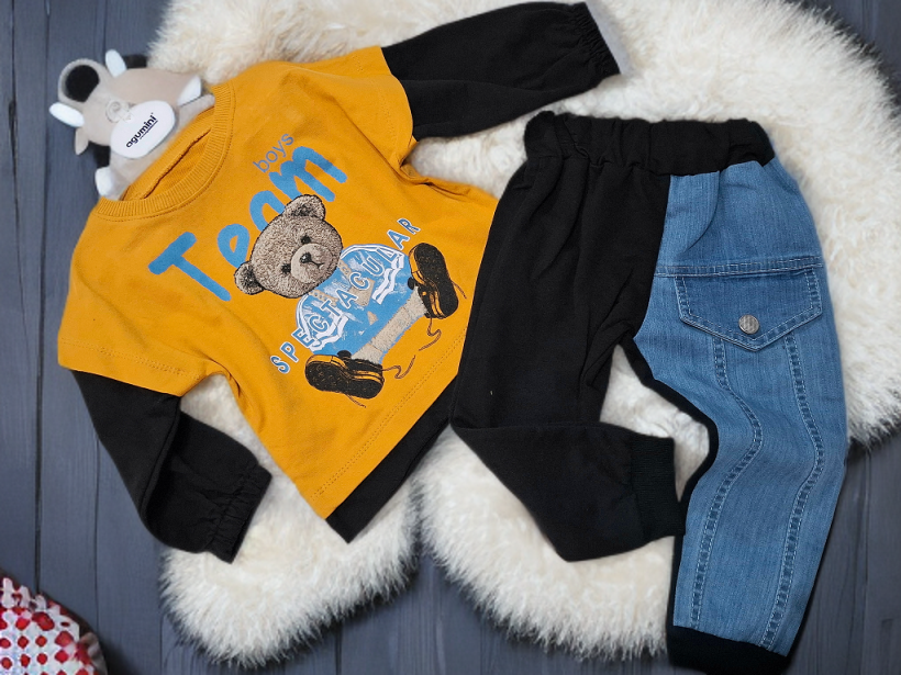 Komplet Miś 92-110cm