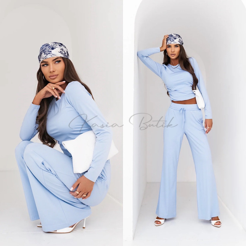 Komplet Wiskozowy Shira La Balancia Baby Blue