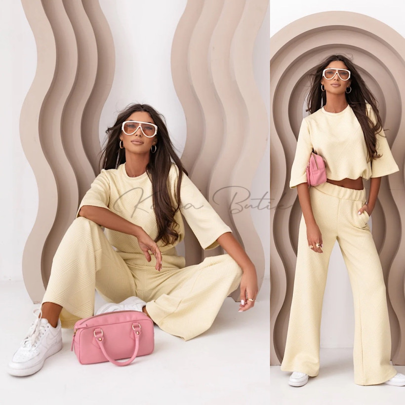 Komplet Wiskozowy Laurel Pastelowa Limonka