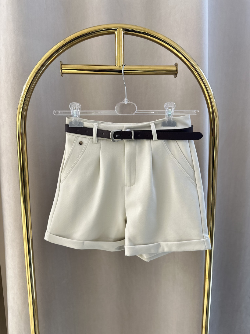 AZARA SPODENKI CLASSY BEŻ PRZESZYCIA NA KIESZONKACH