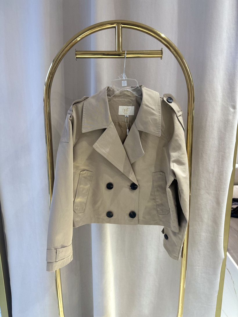 HF TRENCZ PIASEK KOŁNIERZ