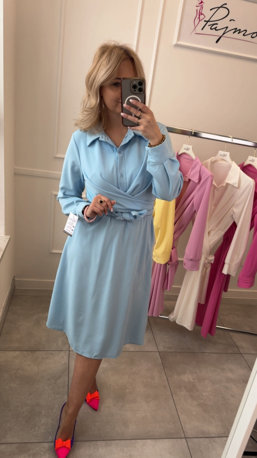 Sukienka wiązana 14420