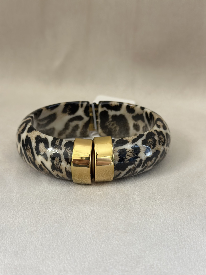 BRANSOLETKA PANTERA ZŁOTY DODATEK