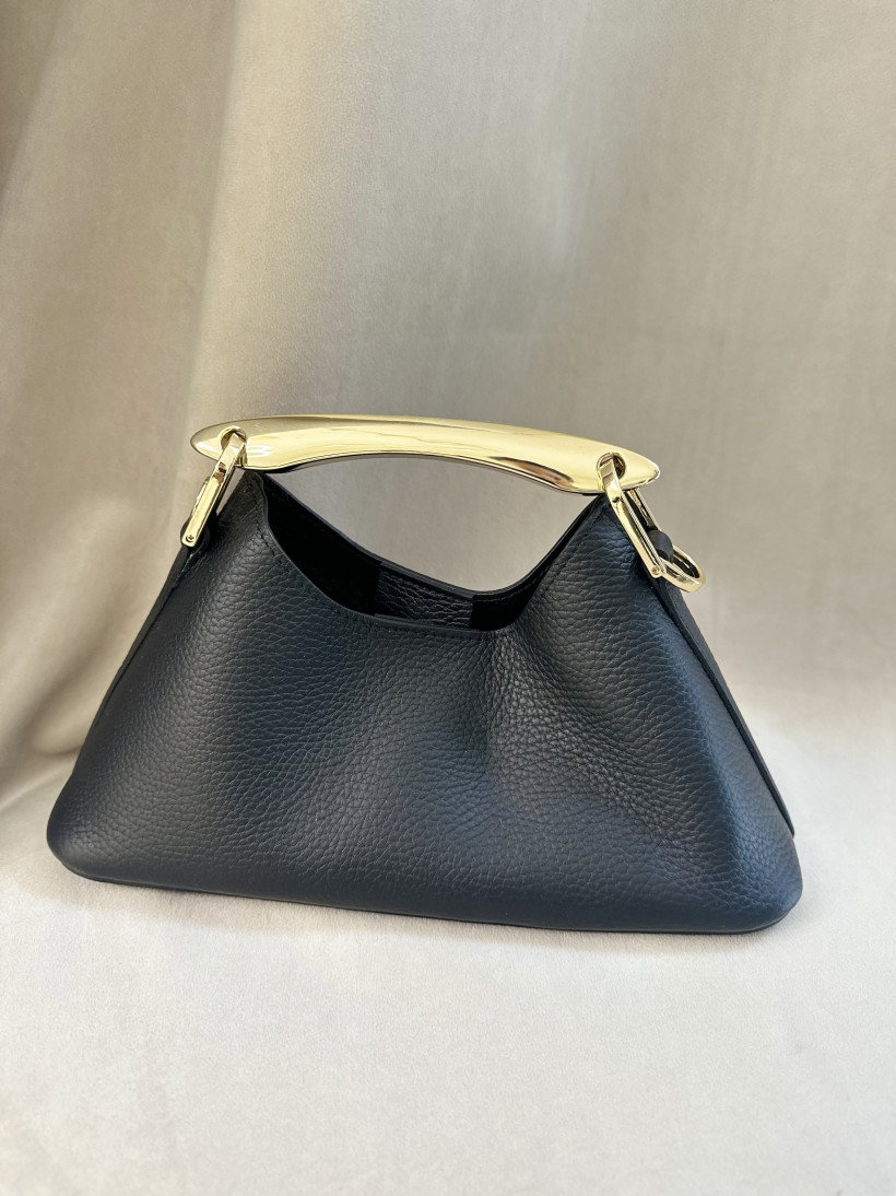 TOREBKA CZARNA ZŁOTA RĄCZKA BABY