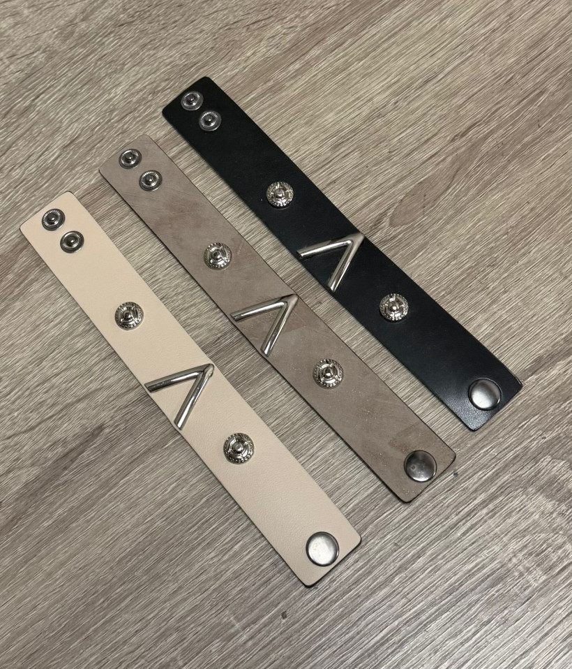 BRANSOLETKA SREBRNA BEŻ SEMPRE