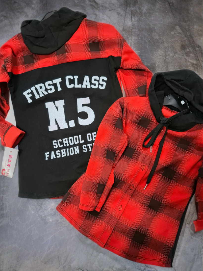 Koszula sportowa chłopięca 104-152-158cm