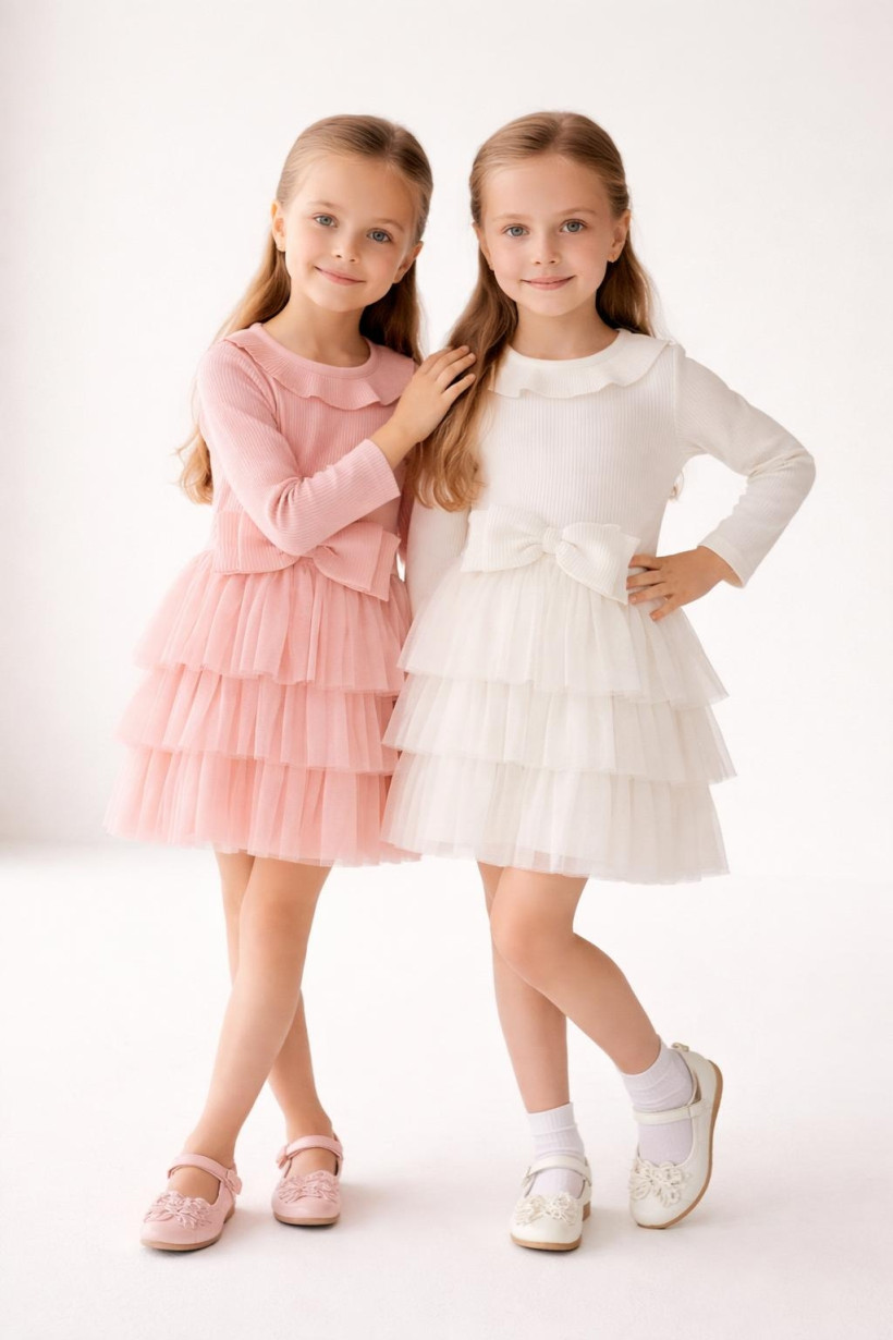 Sukienka lekki tiul BREZZE Jakość Premium 86-110cm