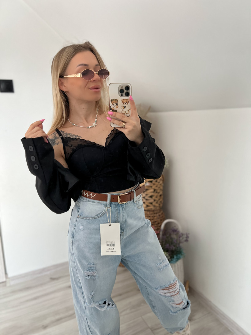 Top / gorset koronka