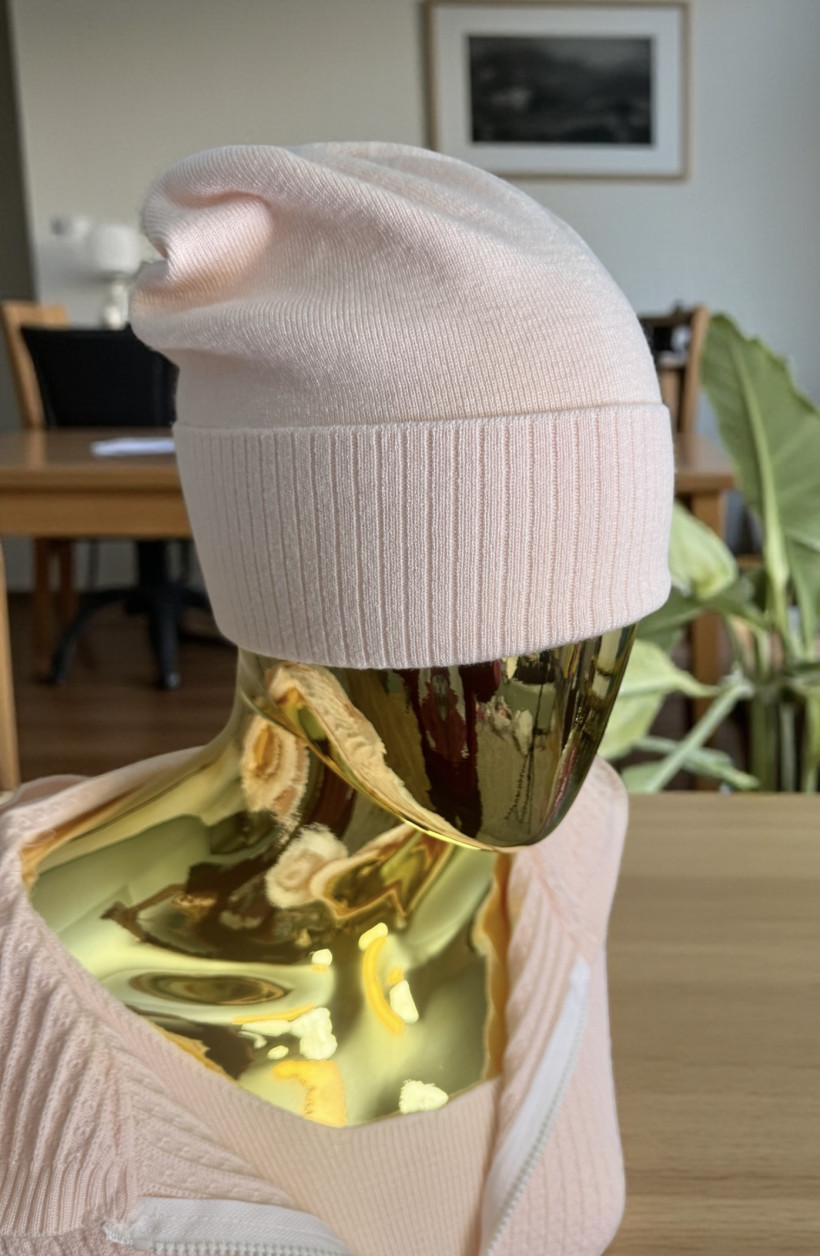 Czapeczka ‘Smerfetka’ dziana Minouu