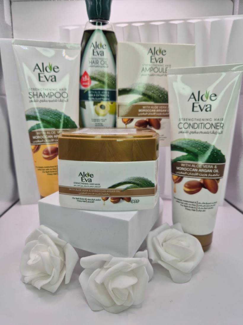 Zestaw nr 1 do włosów Aloe Vera od Eva Cosmetics - ampułki GRATIS