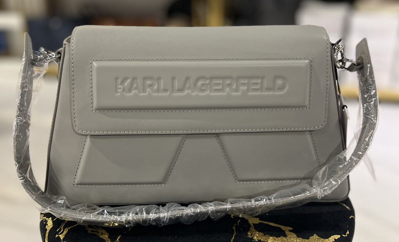 Torebka Karl Lagerfeld szara