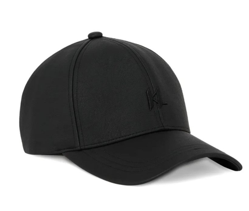 Czapka z daszkiem Karl Lagerfeld czarna