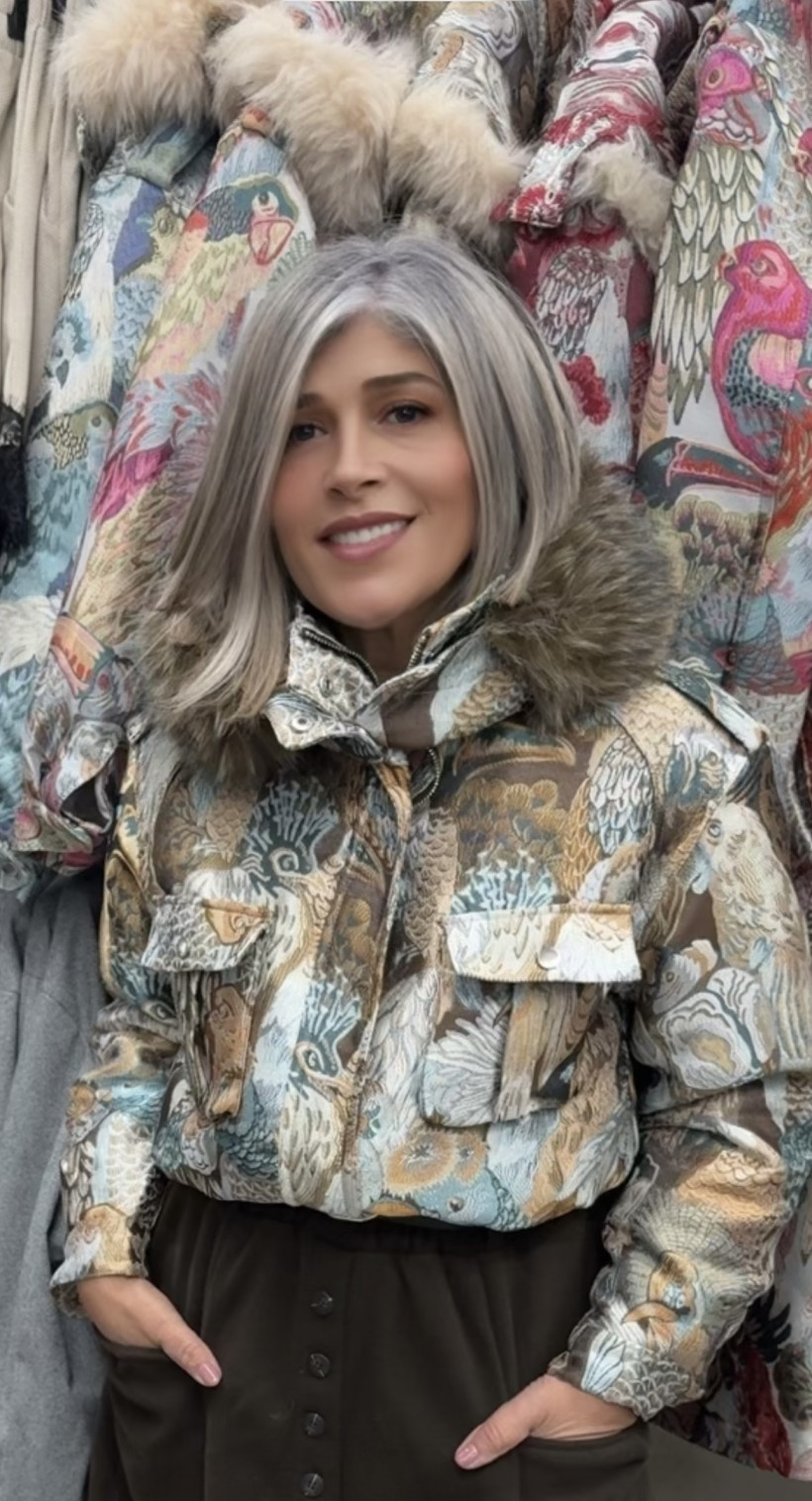 Casaco passaros 9919