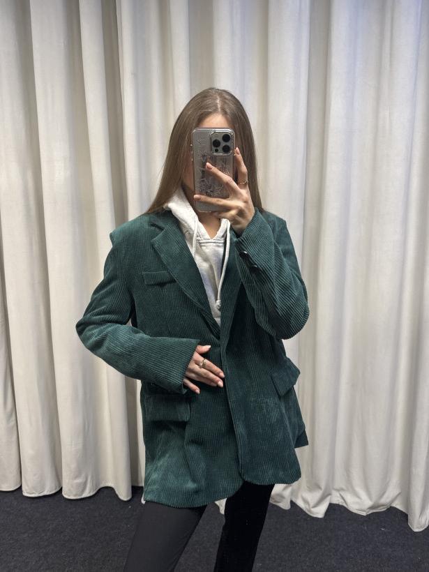 Marynarka butelkowa zieleń