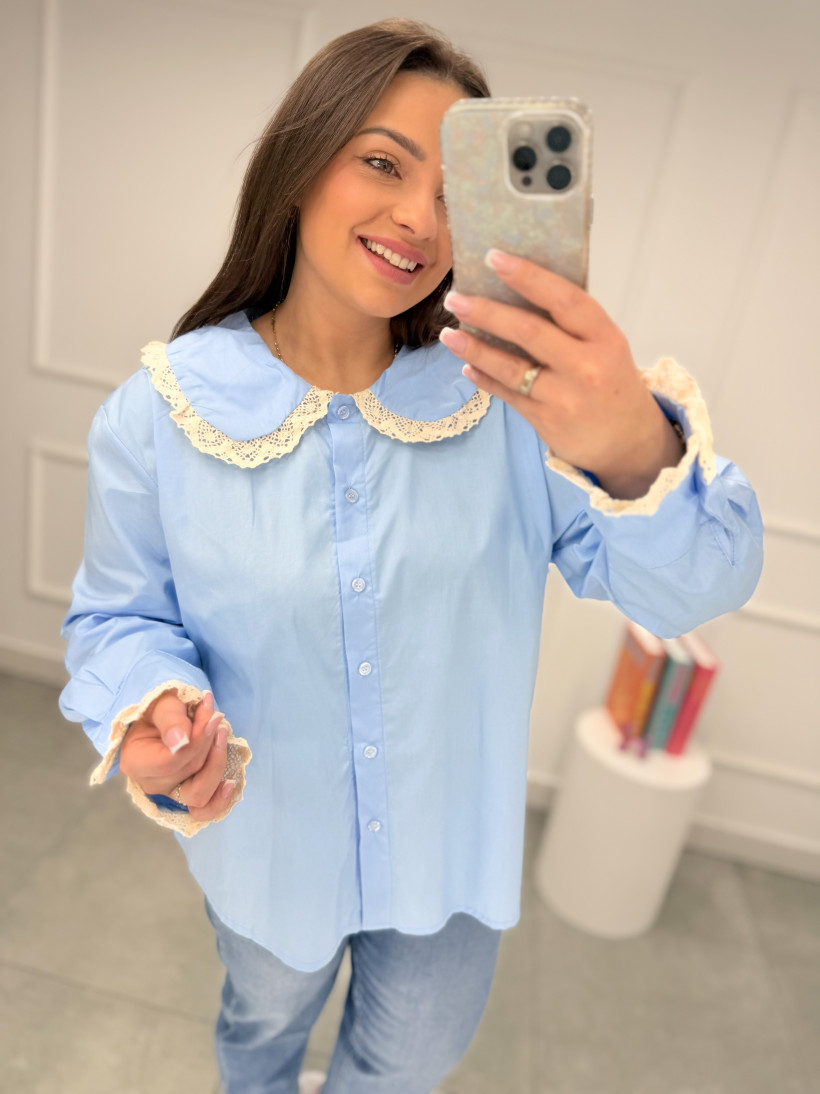 Koszula LOVELY błękit 