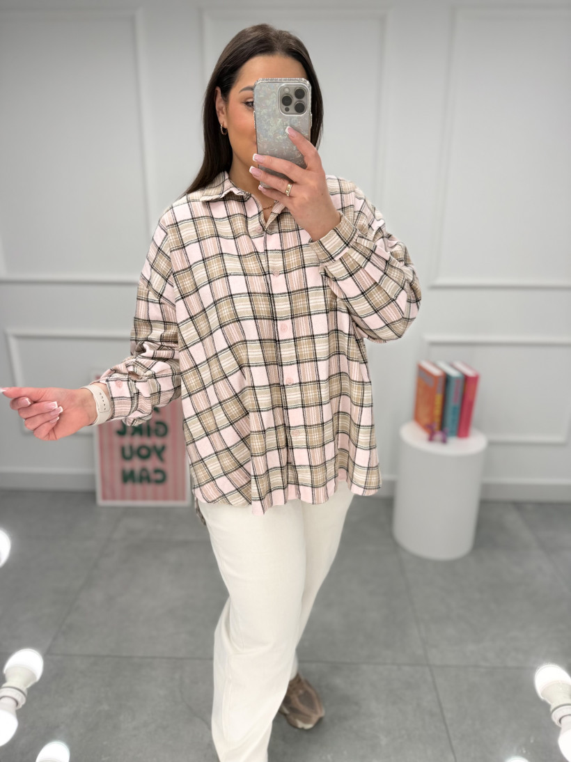 Koszula EKLEZIA różowa 