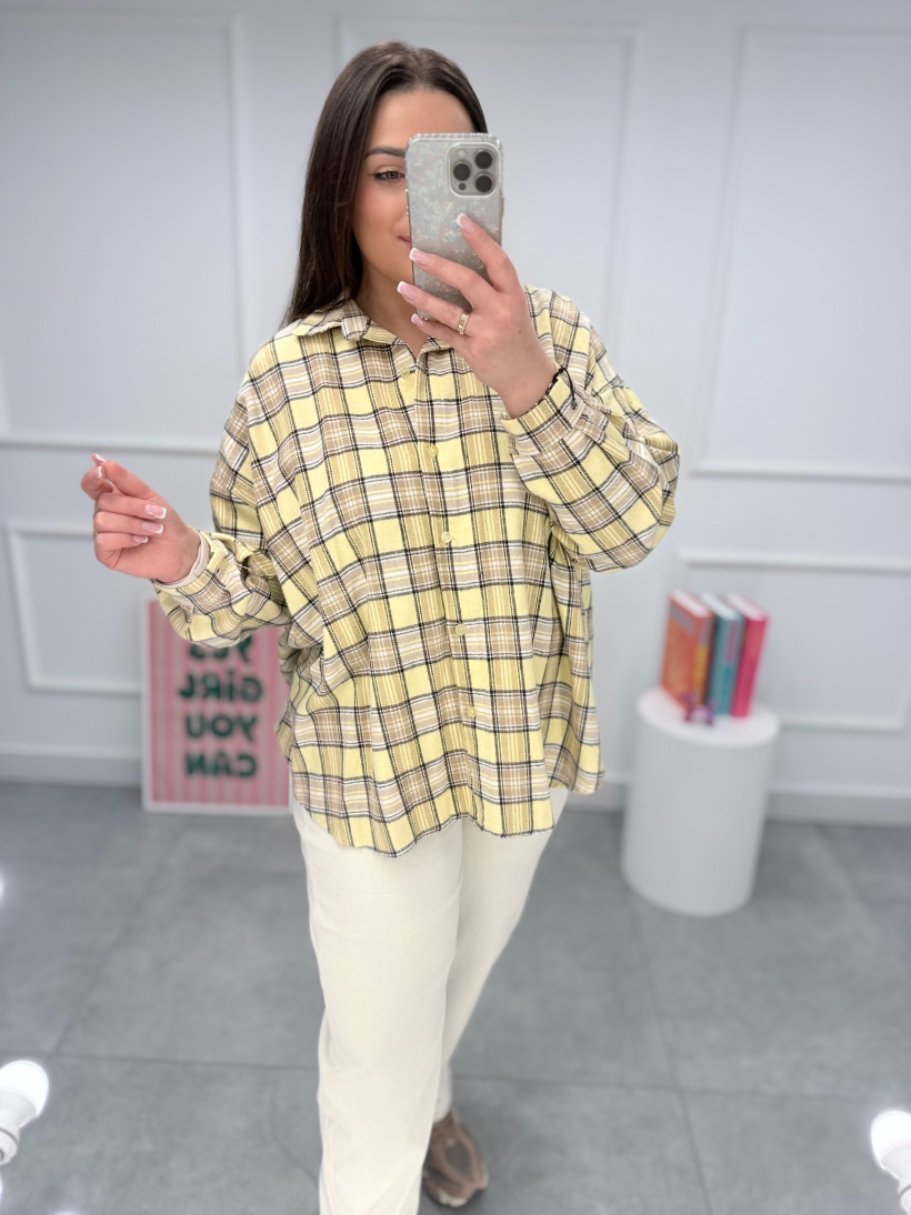 Koszula EKLEZIA żółta 