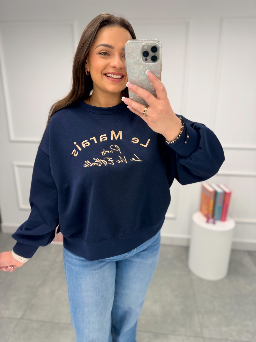 Bluza LA LAMARIS granat