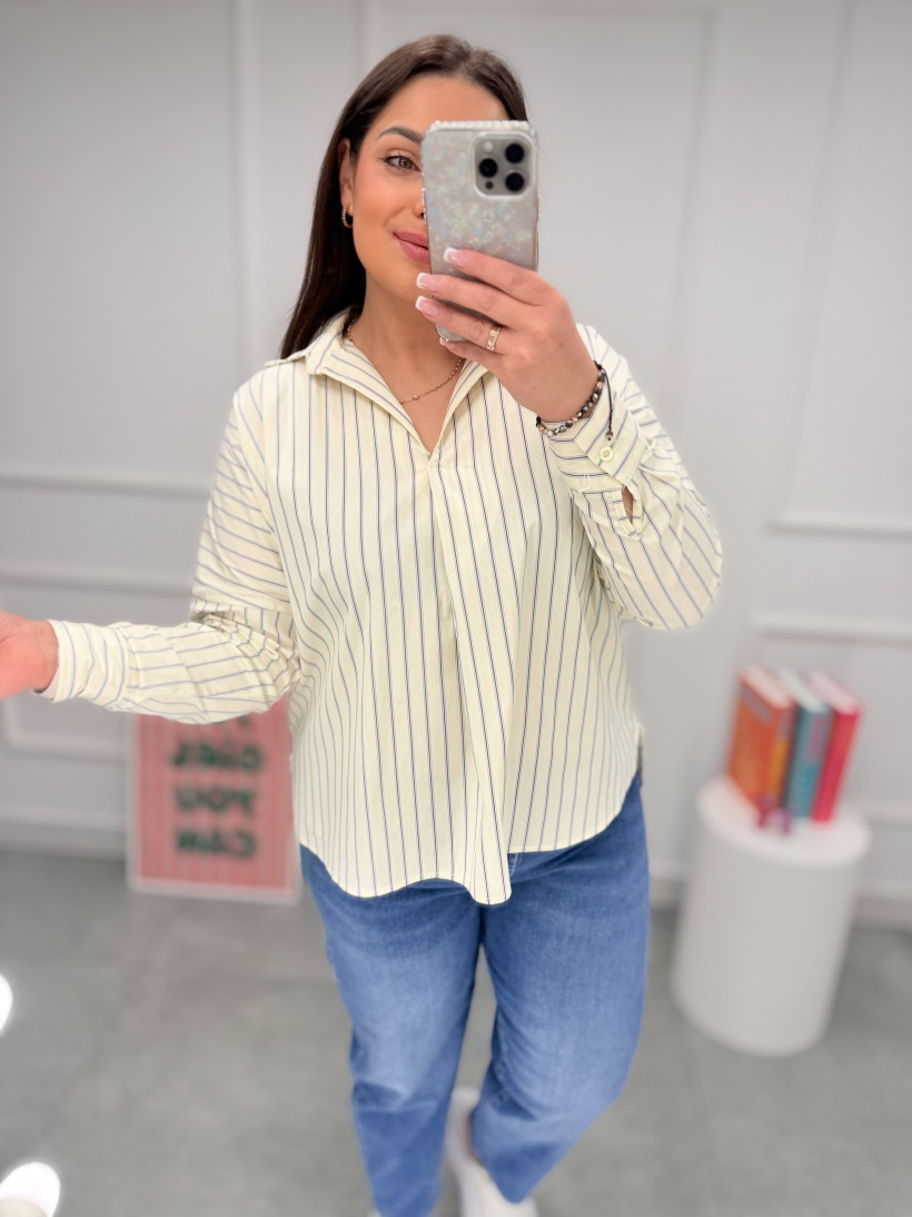 Koszula TOMOUR żółta