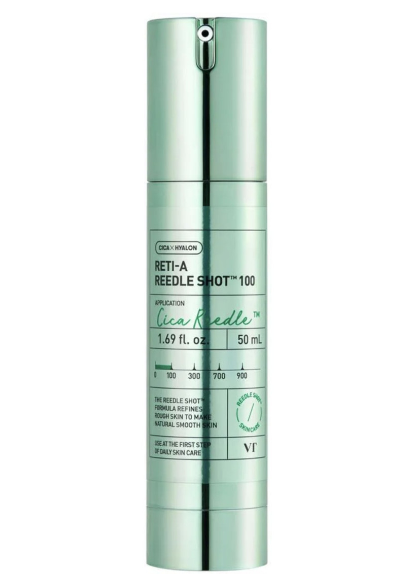 VT Cosmetics - Reti-A Reedle Shot 100 - Wygładzający Mikroigłowy Booster z Retinolem - 50ml