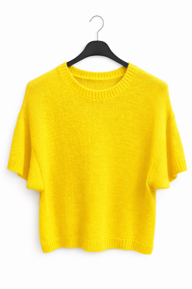 Sweterek żółty 