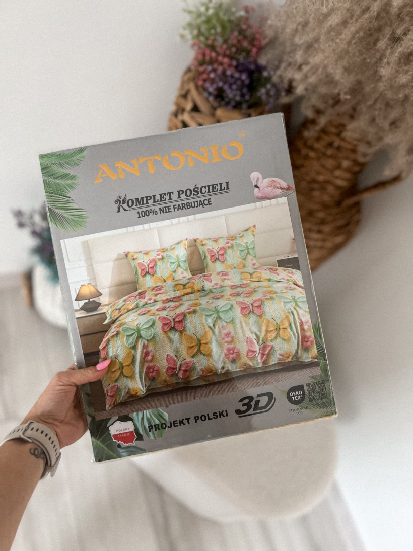 Pościel 160x200 motylki