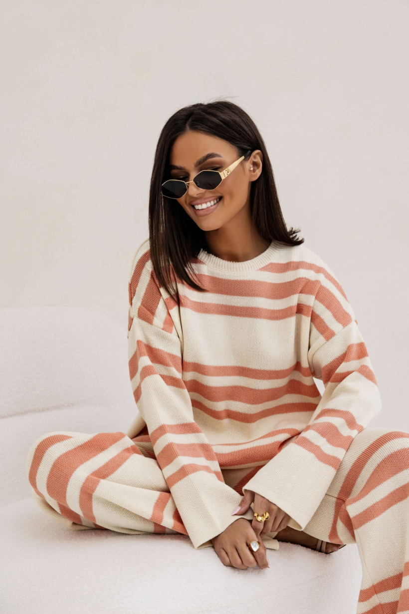 KOMPLET  WILLOW STRIPS POMARAŃCZ SEMPRE