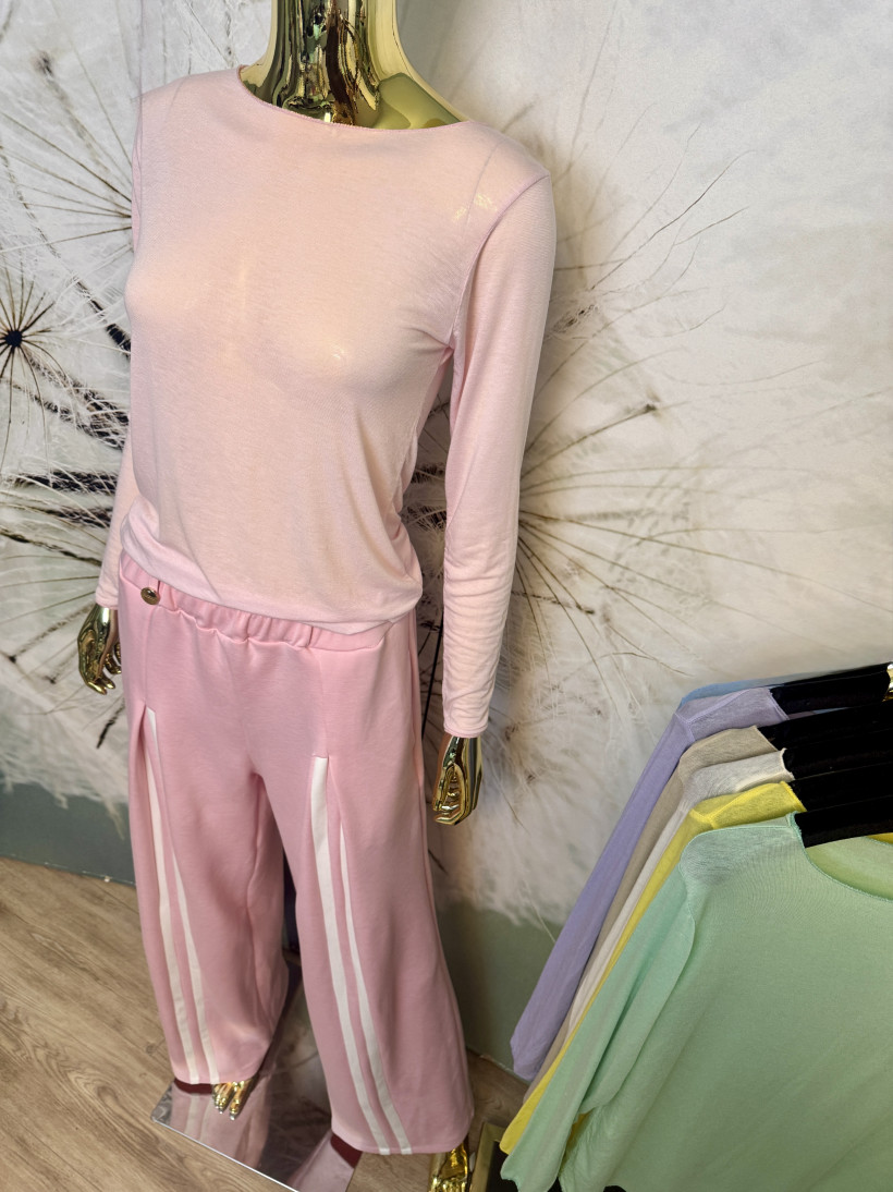 Bluzeczka ‚wiosenna mgiełka’ z kaszmirem Minouu