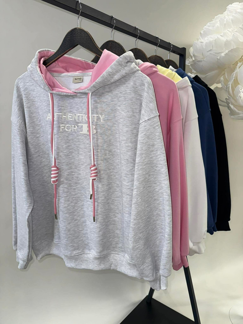 By o la la..! bluza z kapturem