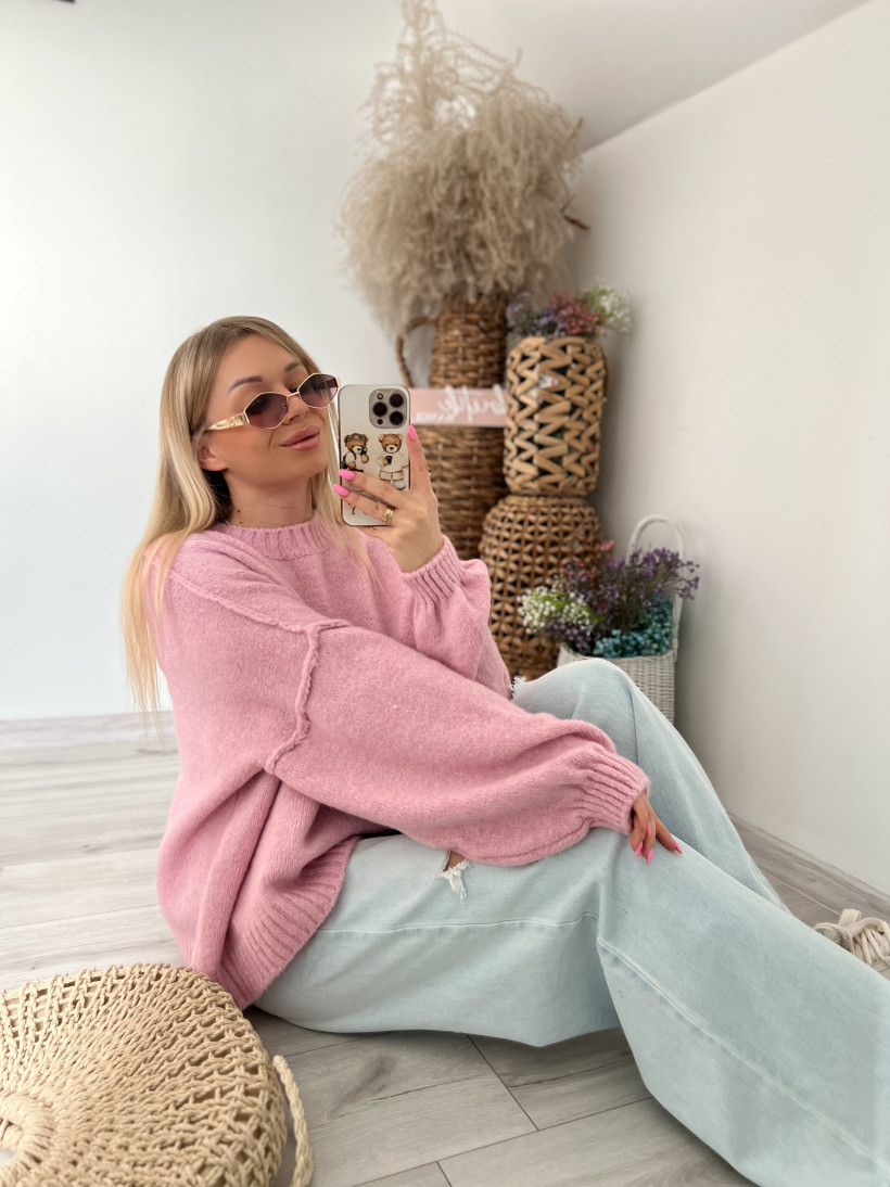 Sweterek VANENTINA róż