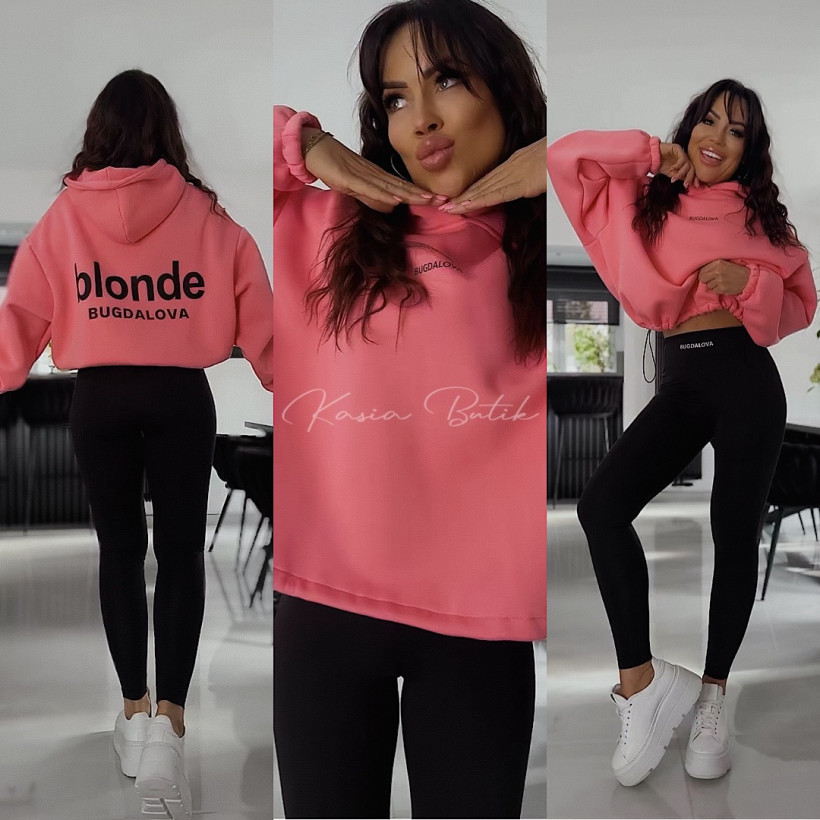 PRE ORDER 2.03 Bluza Bawełniana Blonde By Mia Koralowa