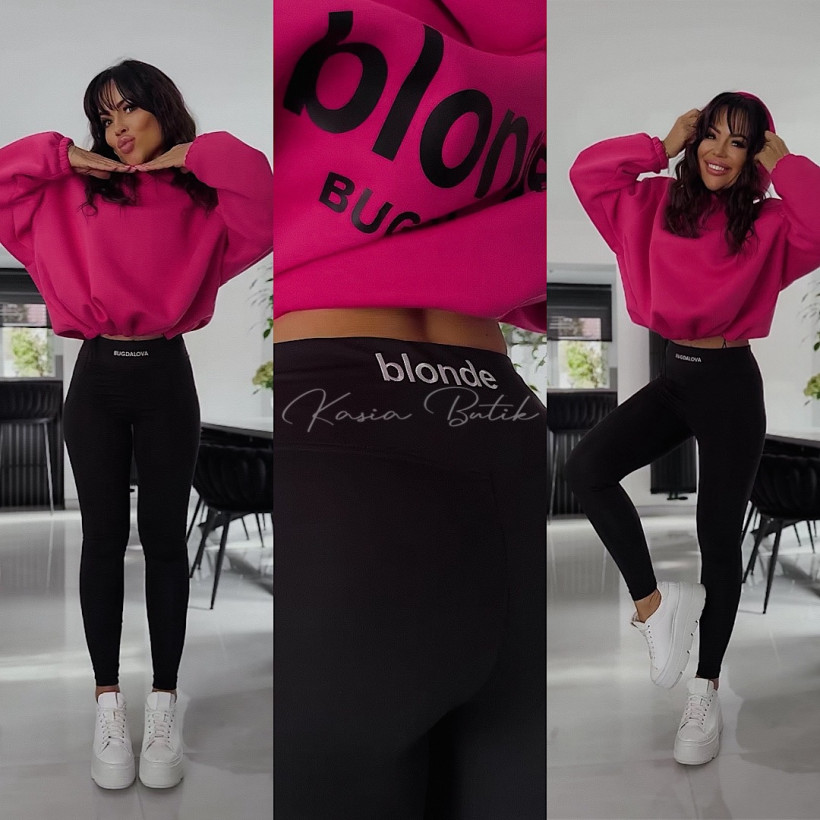  Legginsy Modelująco- Wyszczuplające Blonde By Mia Czarne