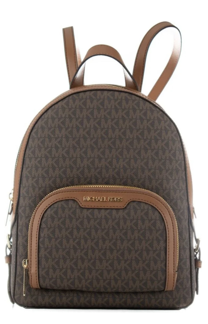 Plecak Michael Kors monogram brązowy