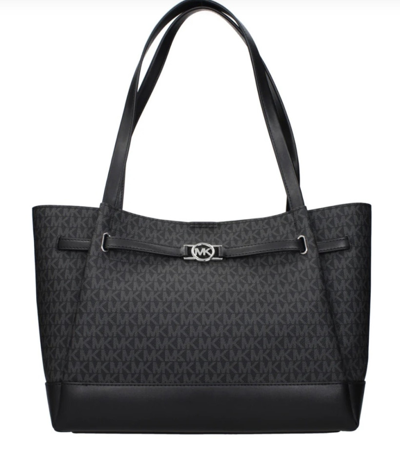 Torebka Michael Kors shopper monogram czarna