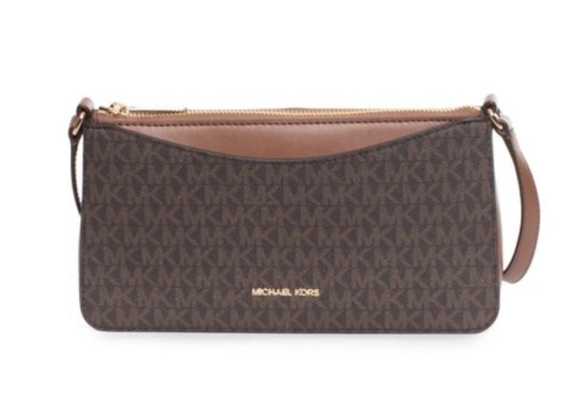 Torebka Michael Kors monogram brązowa 