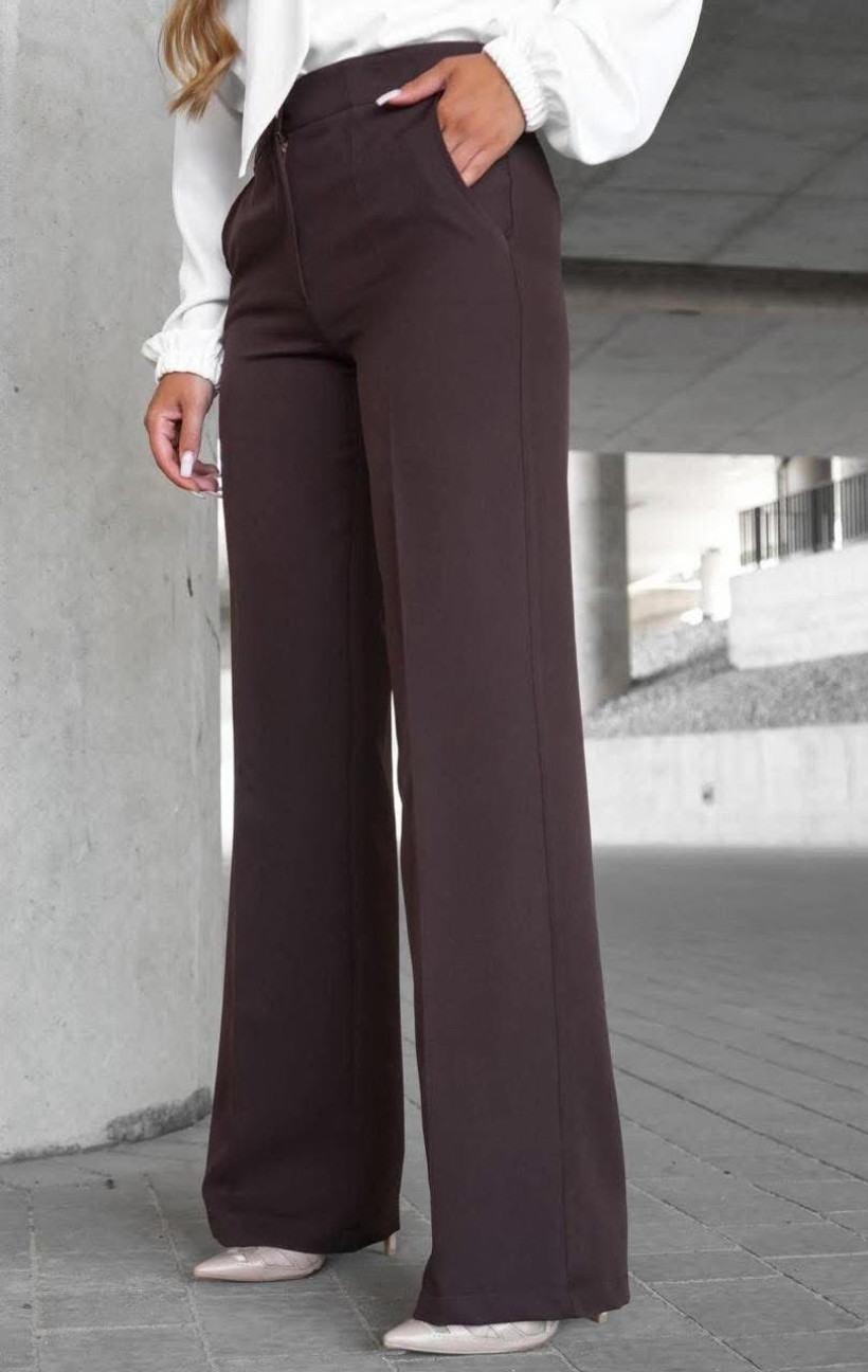 SPODNIE GORZKA CZEKOLADA LA BLANCHE